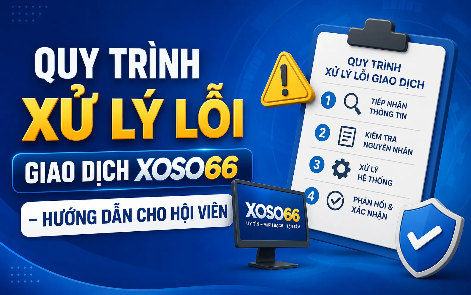 Quy Trình Xử Lý Lỗi Giao Dịch Xoso66 – Hướng Dẫn Cho Hội Viên 1 Các Nguyên Nhân Phổ Biến Gây Lỗi Giao Dịch