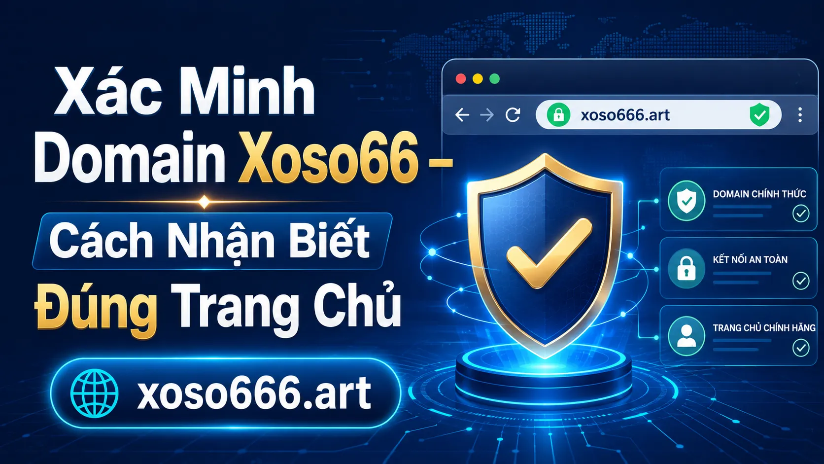 Vì sao cần xác minh domain Xoso66