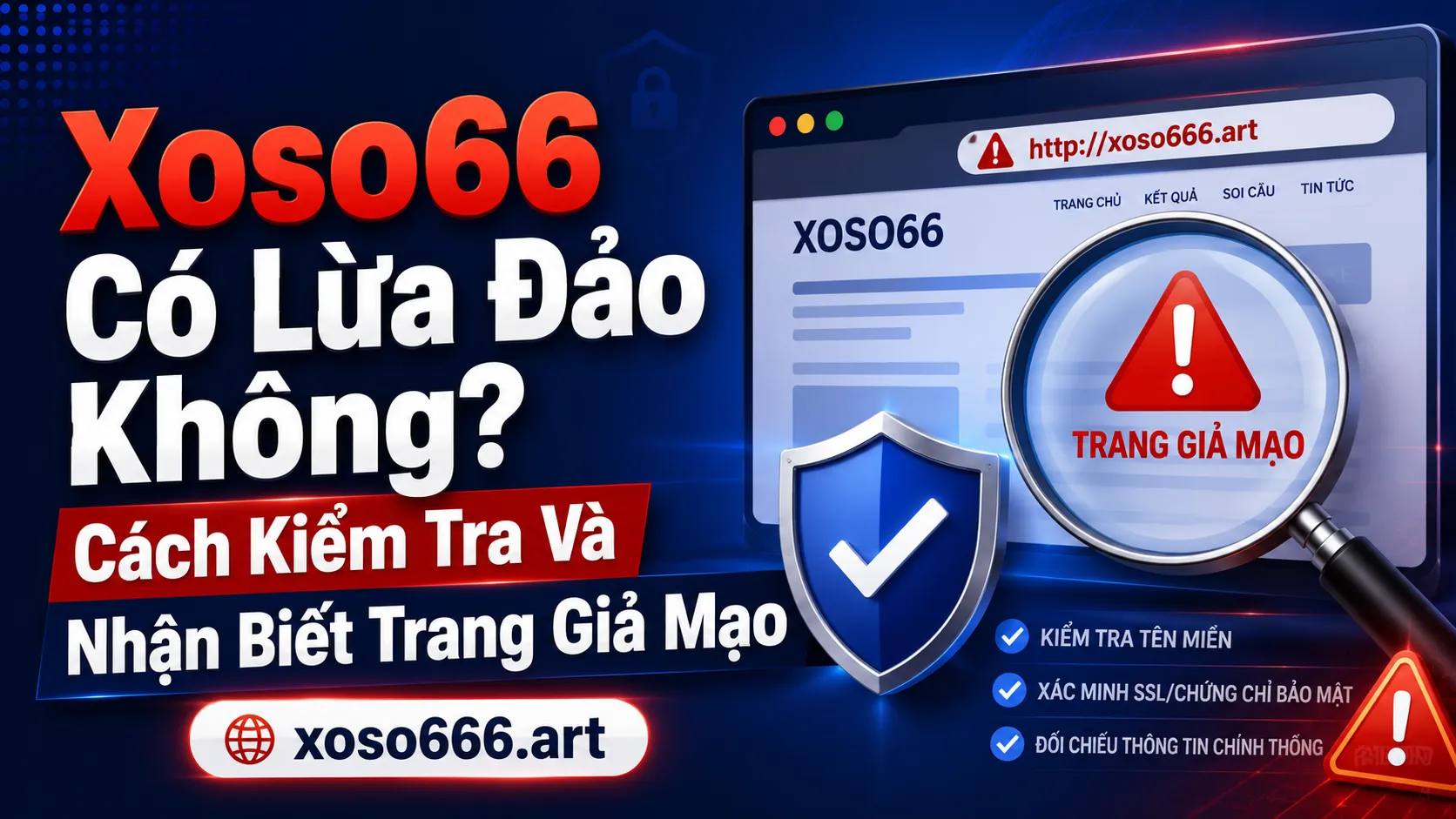 Xoso66 Có Lừa Đảo Không? Cách Kiểm Tra Và Nhận Biết Trang Giả Mạo 1 Xoso66 có lừa đảo không